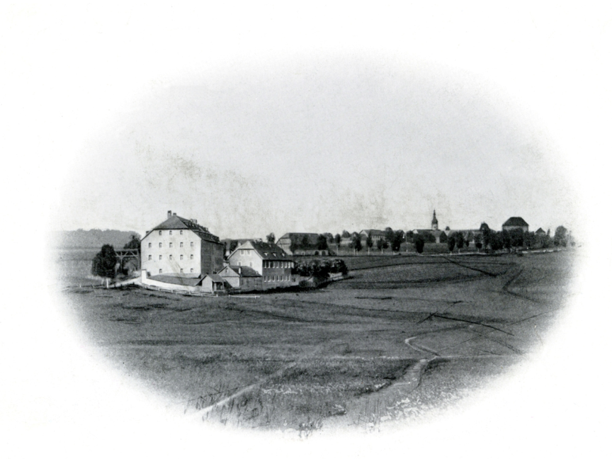 Historic view of Selb in Bavaria.